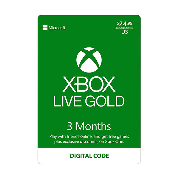 xbox live gold us 3 months