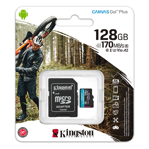 Canvas Go Plus microSD Memory Card 128GB 2