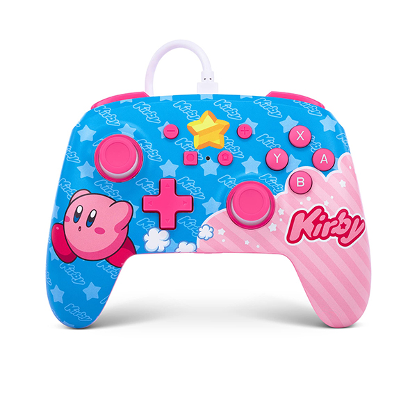 Enhanced Wired Controller for Nintendo Switch kirby