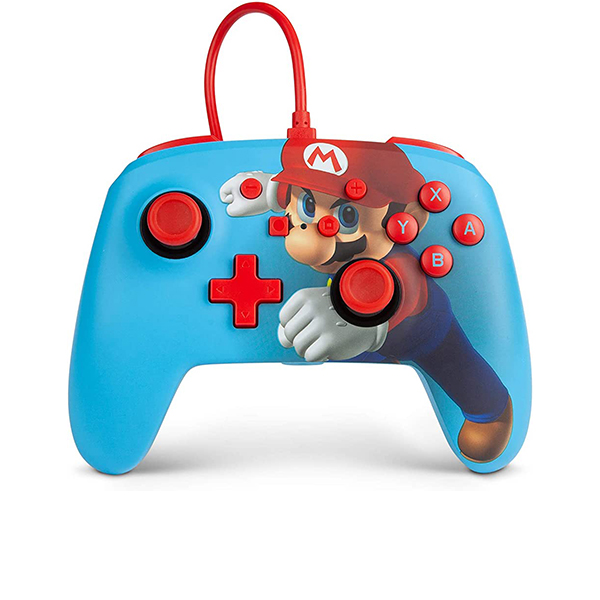 Enhanced Wired Controller for Nintendo Switch mario