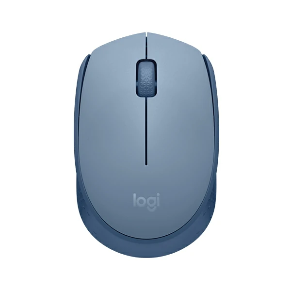 Logitech M171 Wireless Mouse Blue Gray