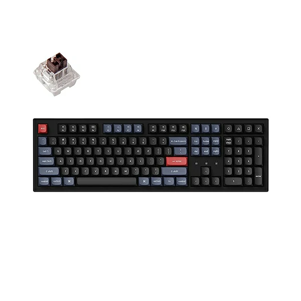 K10 Pro QMK VIA Wireless Mechanical Keyboard ISO Layout Collection brown rgb
