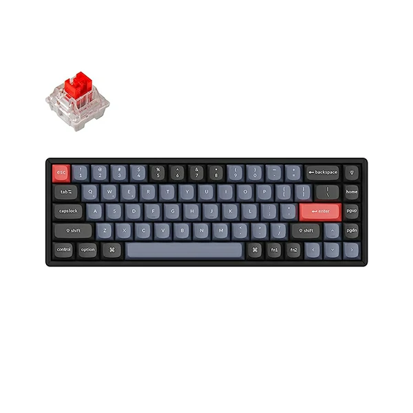 K6 Pro QMK VIA Wireless Custom Mechanical Keyboard red