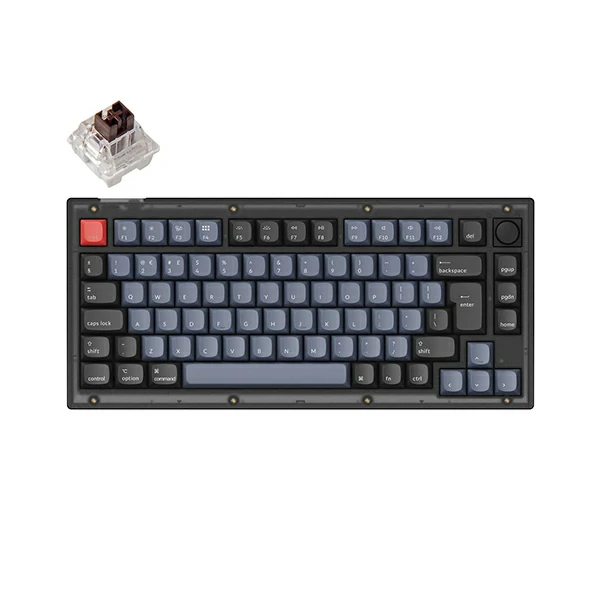 V1 QMK Custom Mechanical Keyboard ISO Layout Collection