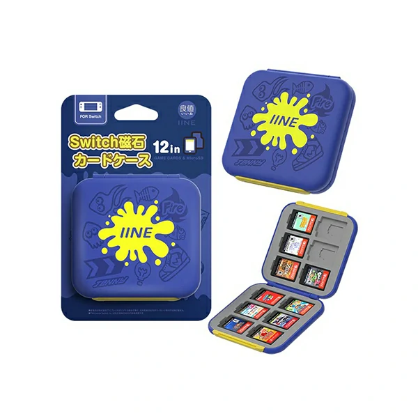 12 Game Cards Case for Nintendo Switch splatoon