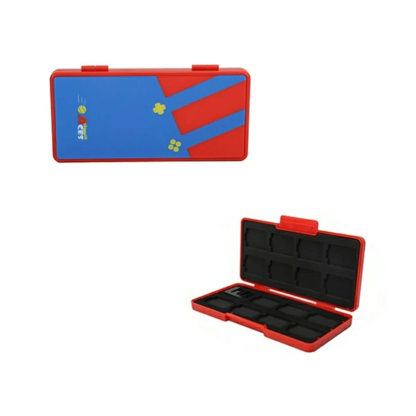 16 Game Cards Case for Nintendo Switch mario red