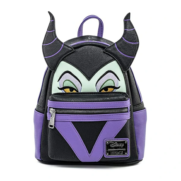 Maleficent Faux Leather Cosplay Mini Backpack