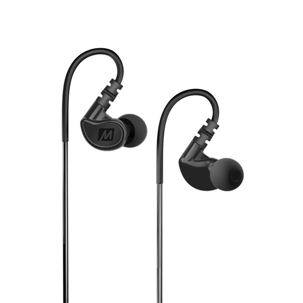 M6 In Ear Sports Headphones with Memory Wire and Type C